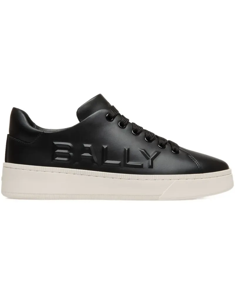 Bally Raise Sneakers mit Logo-Prägung - Schwarz Schwarz