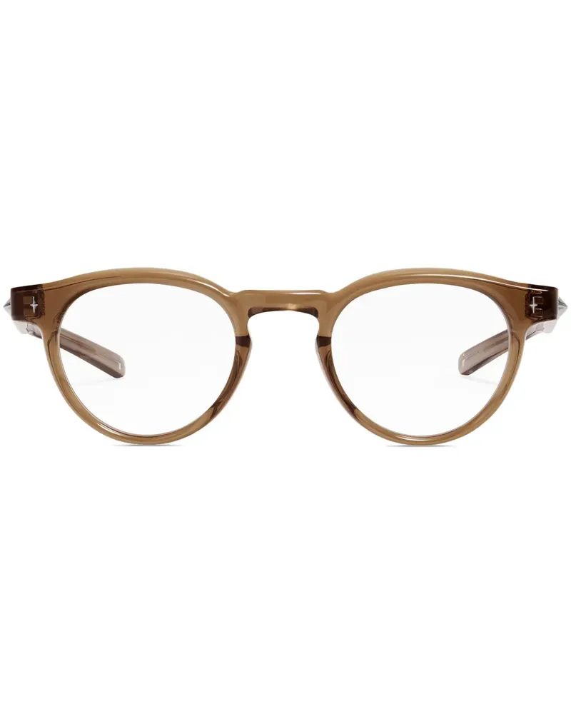Gentle Monster Ron Brc15 Brille mit rundem Gestell - Braun Braun