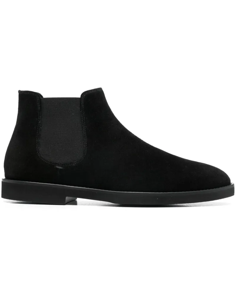Doucal´s Knöchelhohe Wildlederstiefel - Schwarz Schwarz