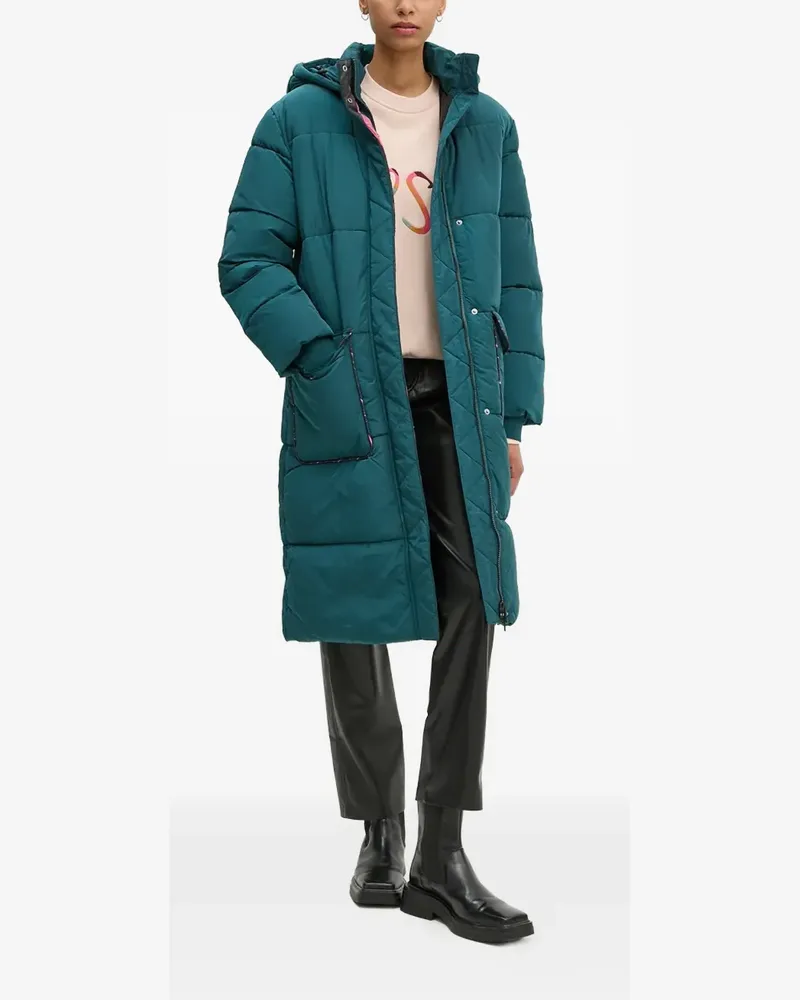 Paul Smith hooded quilted coat - Grün Grün