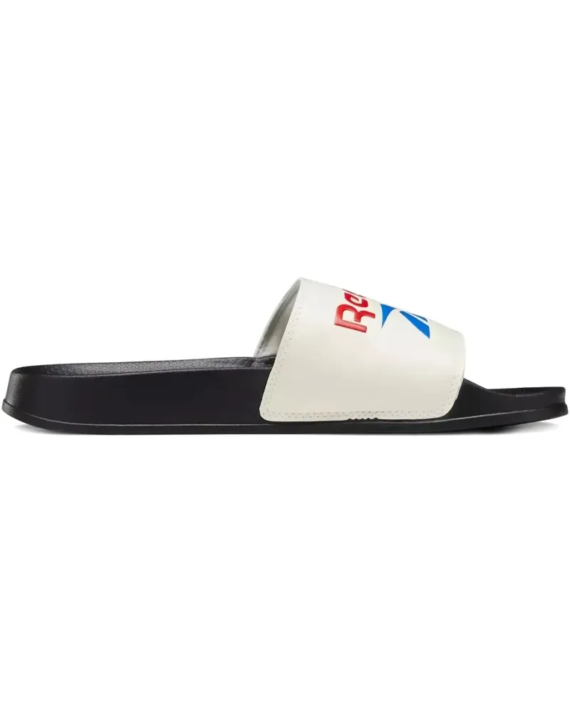 Reebok Classic "White/Black" Pantoletten - Weiß Weiß