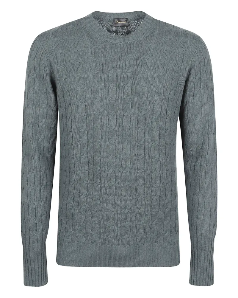 Drumohr  Pullover mit rundem Ausschnitt - Grau Grau