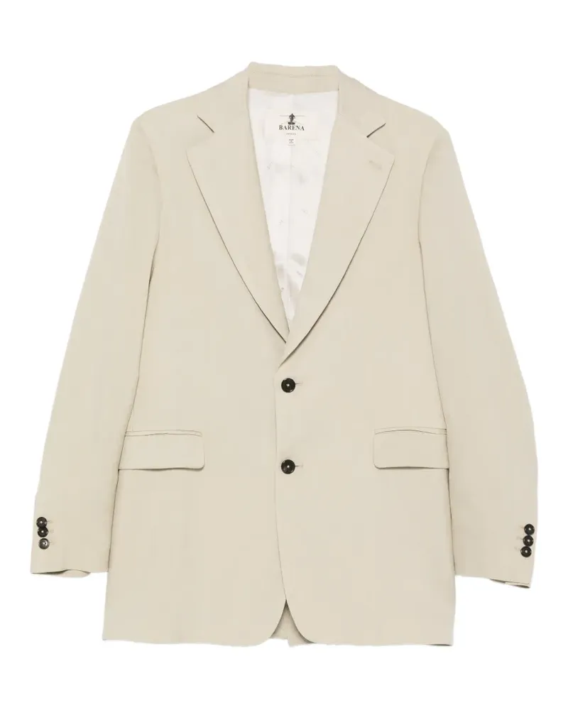 BARENA buttoned blazer - Nude Nude