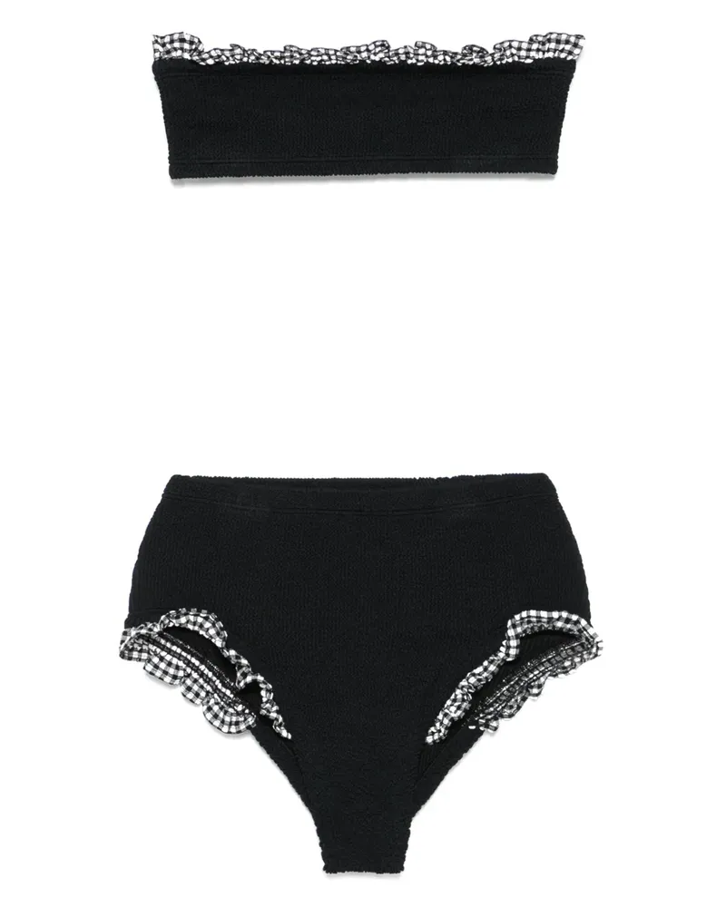 Hunza G Peggy Bikini - Schwarz Schwarz