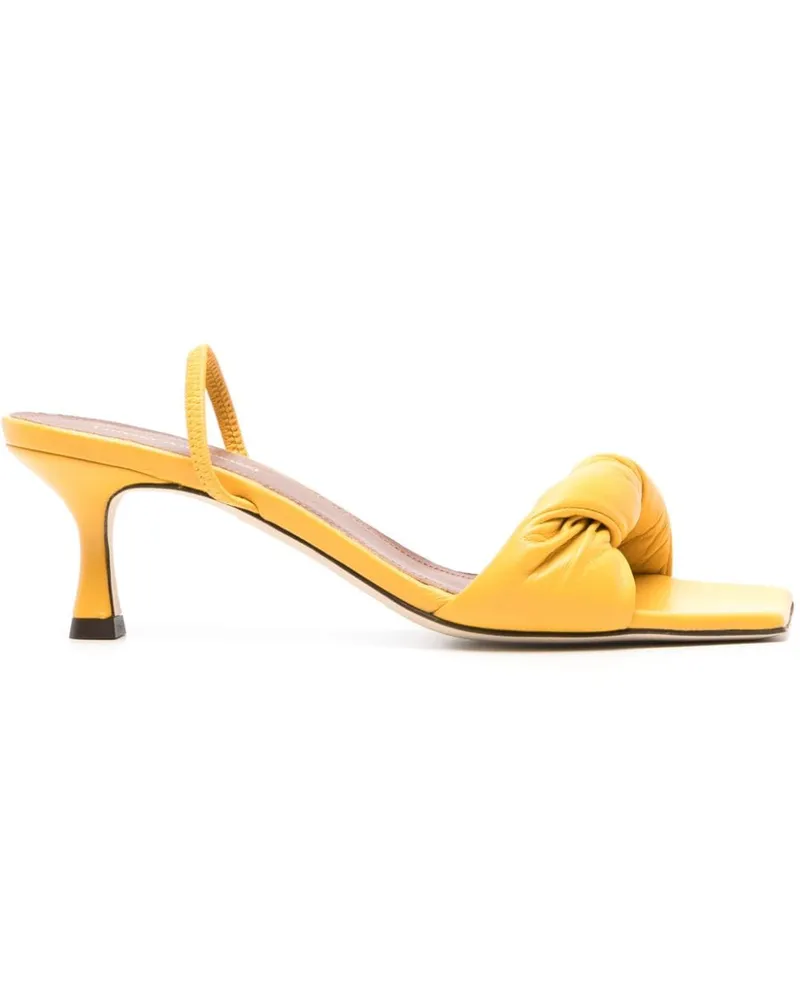 Lorena Antoniazzi Sandalen aus Leder - Gelb Gelb