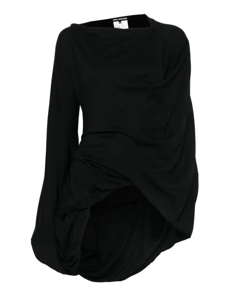 Junya Watanabe Asymmetrischer Pullover - Schwarz Schwarz