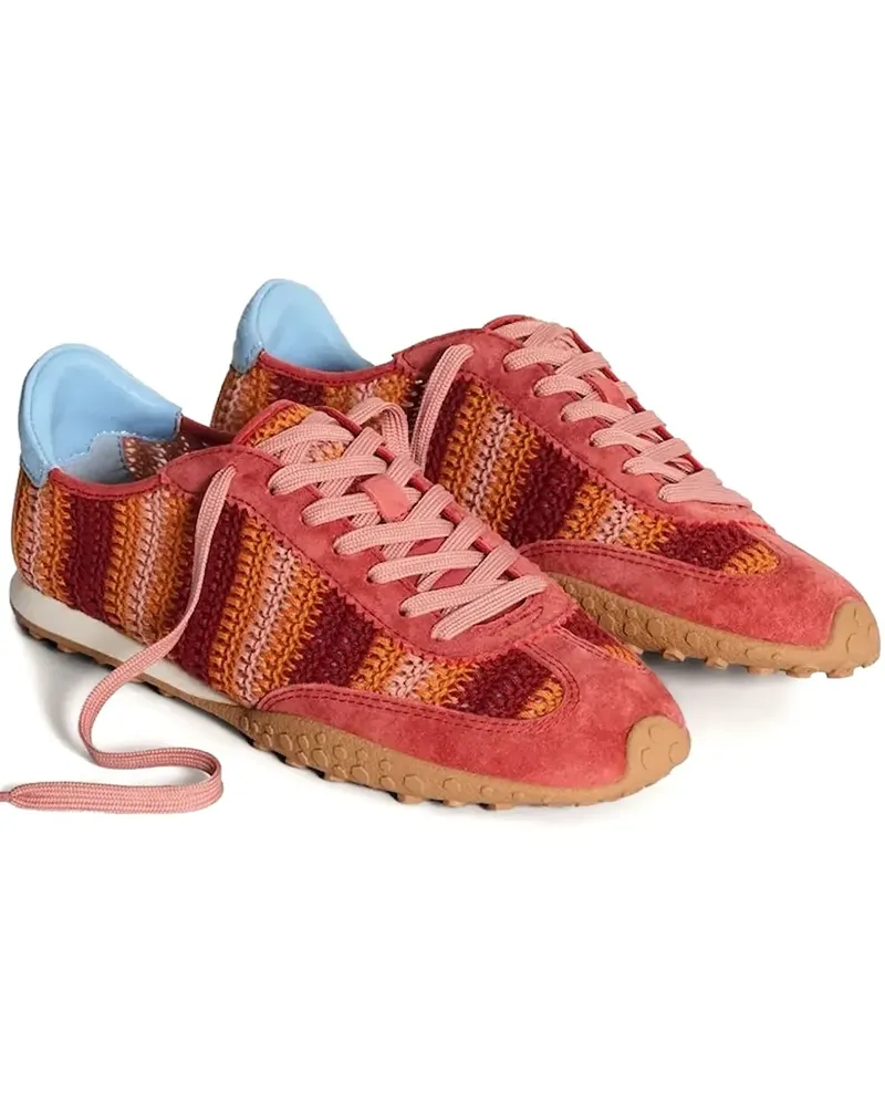 HOFF Gehäkelte Bird Sneakers mit Streifen - Orange Orange