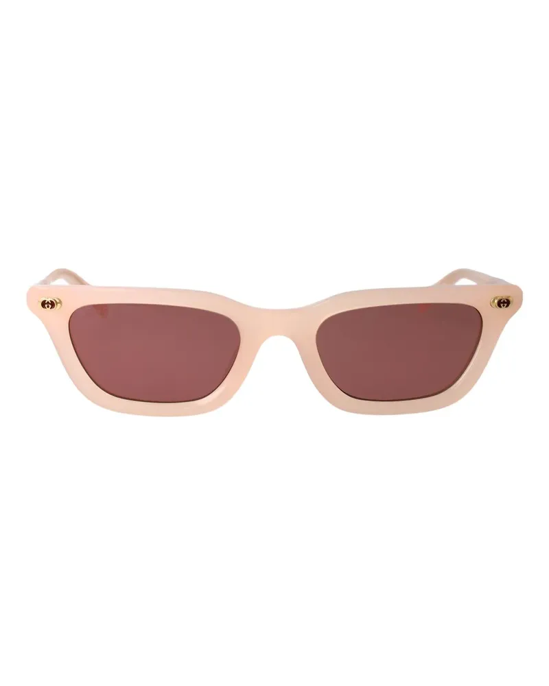 Gucci cat-eye sunglasses - Nude Nude