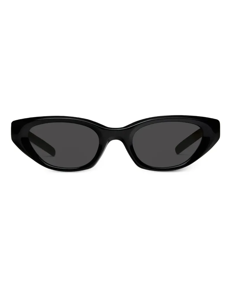 Gentle Monster Verse 01 Cat-Eye-Sonnenbrille mit Sterndetail - Schwarz Schwarz