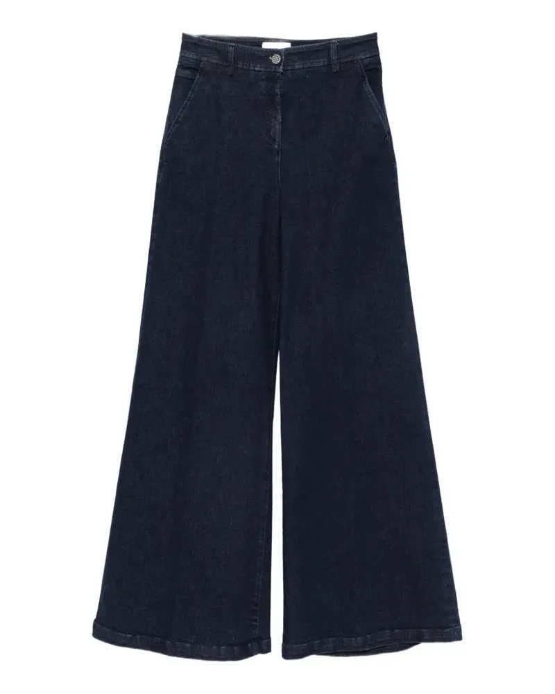 VIA MASINI 80 Jeans mit weitem Bein - Blau Blau