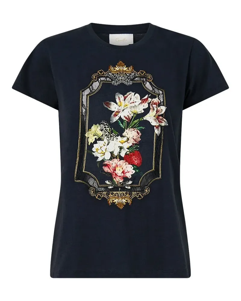 Camilla Noble Endeavors T-Shirt - Schwarz Schwarz