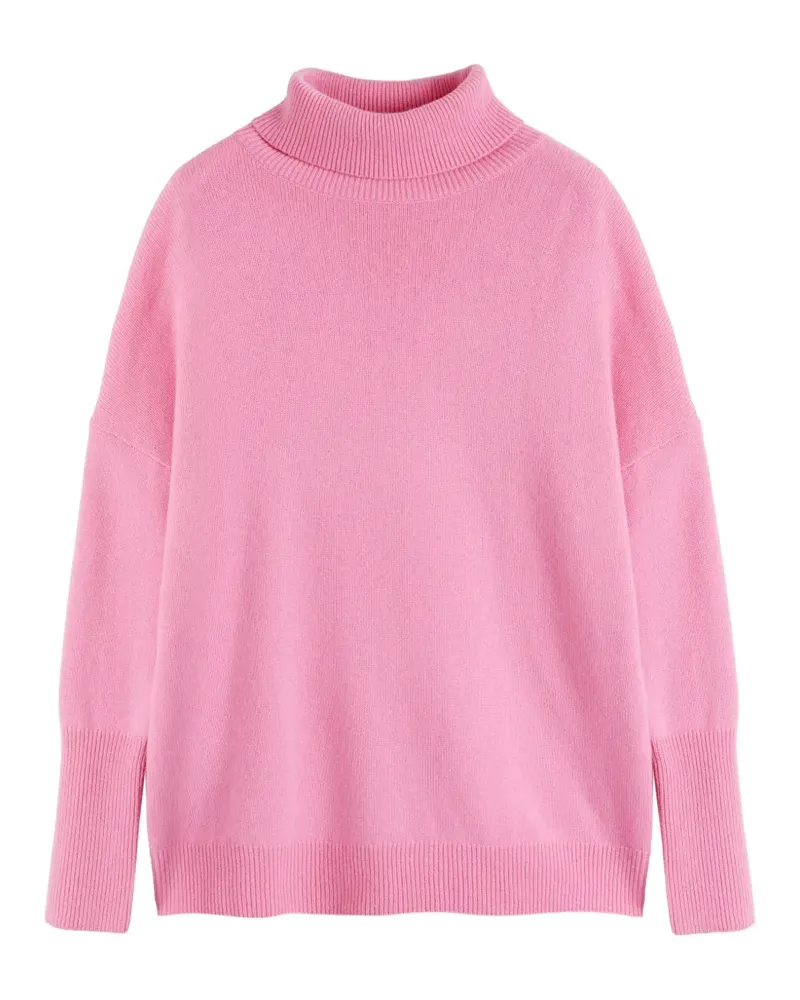 Chinti & Parker Rollkragenpullover aus Kaschmir - Rosa Rosa