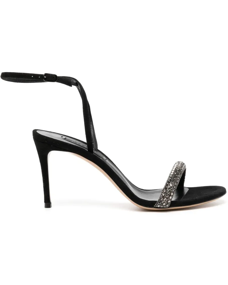 Casadei Blade Stratosphere Sandalen 80mm - Schwarz Schwarz