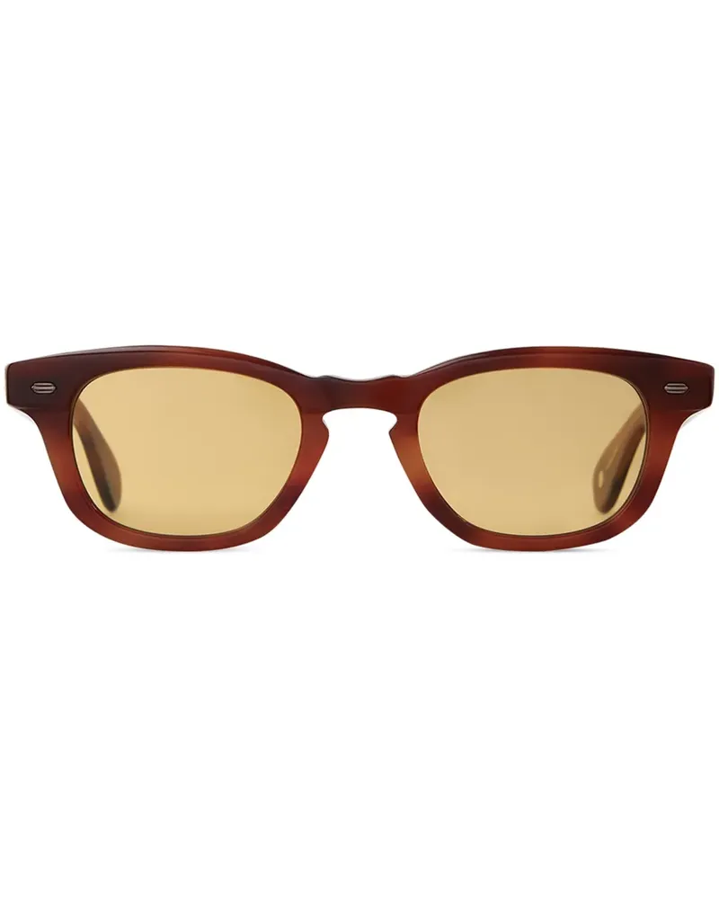 Garrett Leight Lo-B Sonnenbrille - Braun Braun