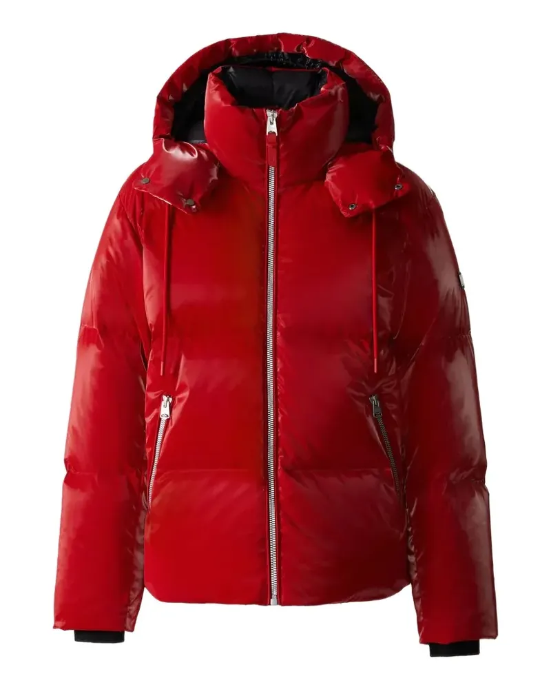 Mackage Kent-Glo hooded puffer jacket - Rot Rot