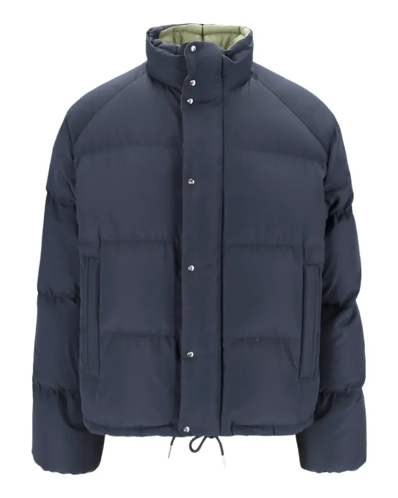 Moncler Kurze Verone Daunenjacke - Blau Blau