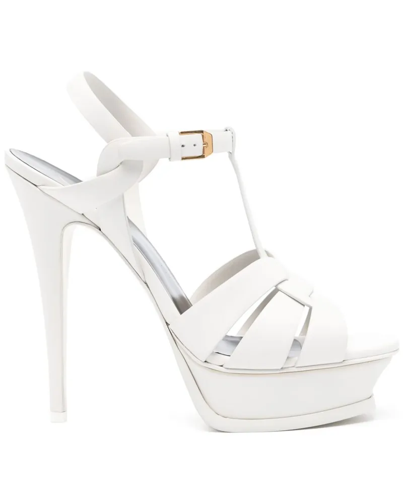 Saint Laurent Tribute' Sandalen - Weiß Weiß