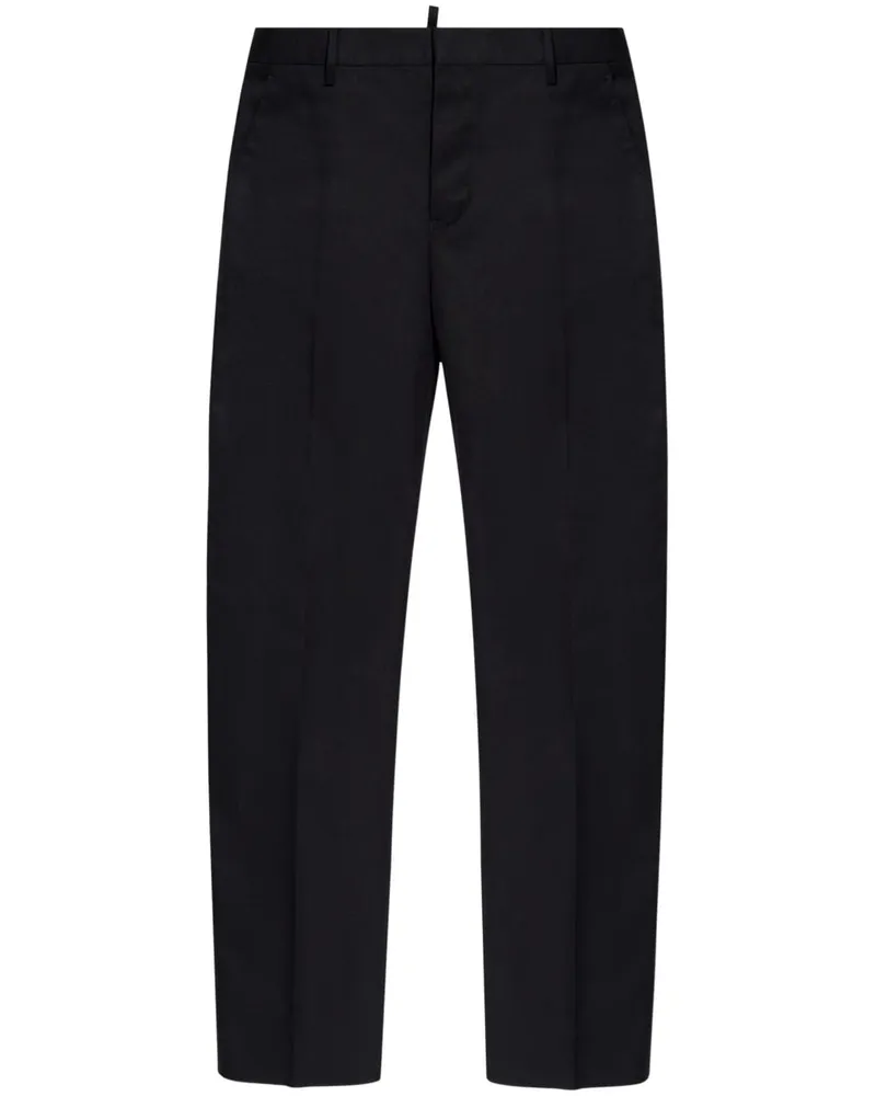 Dsquared2 Klassische Tapered-Hose - Schwarz Schwarz