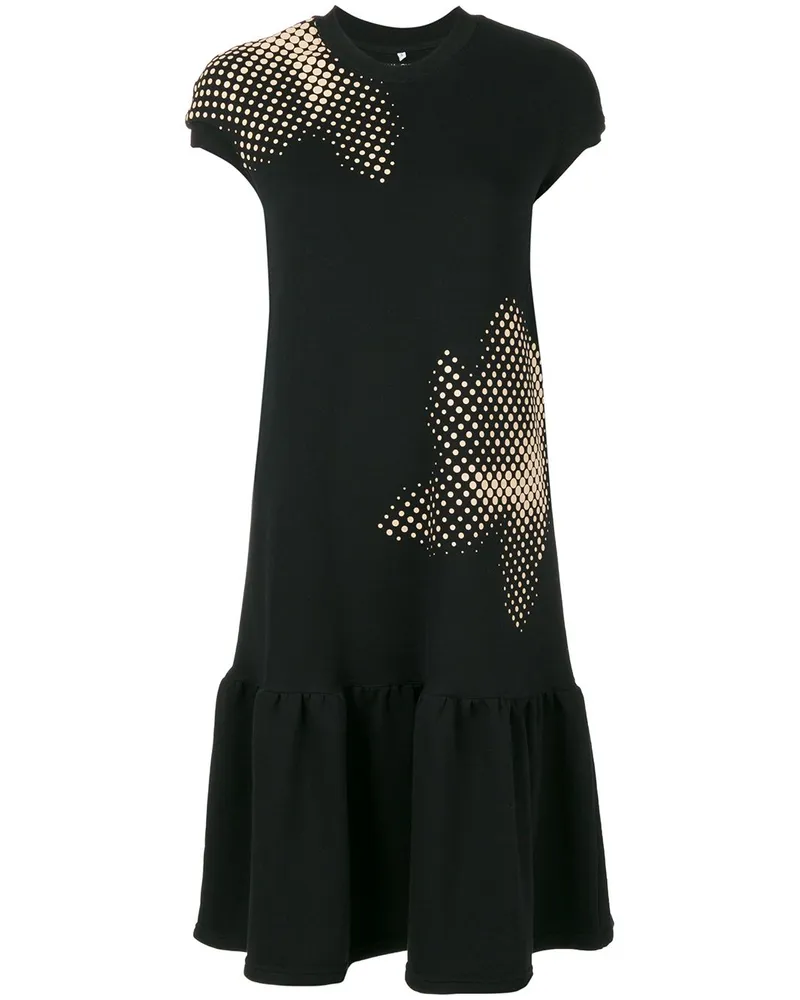 Ioana Ciolacu T-Shirtkleid mit tiefer Taille - Schwarz Schwarz