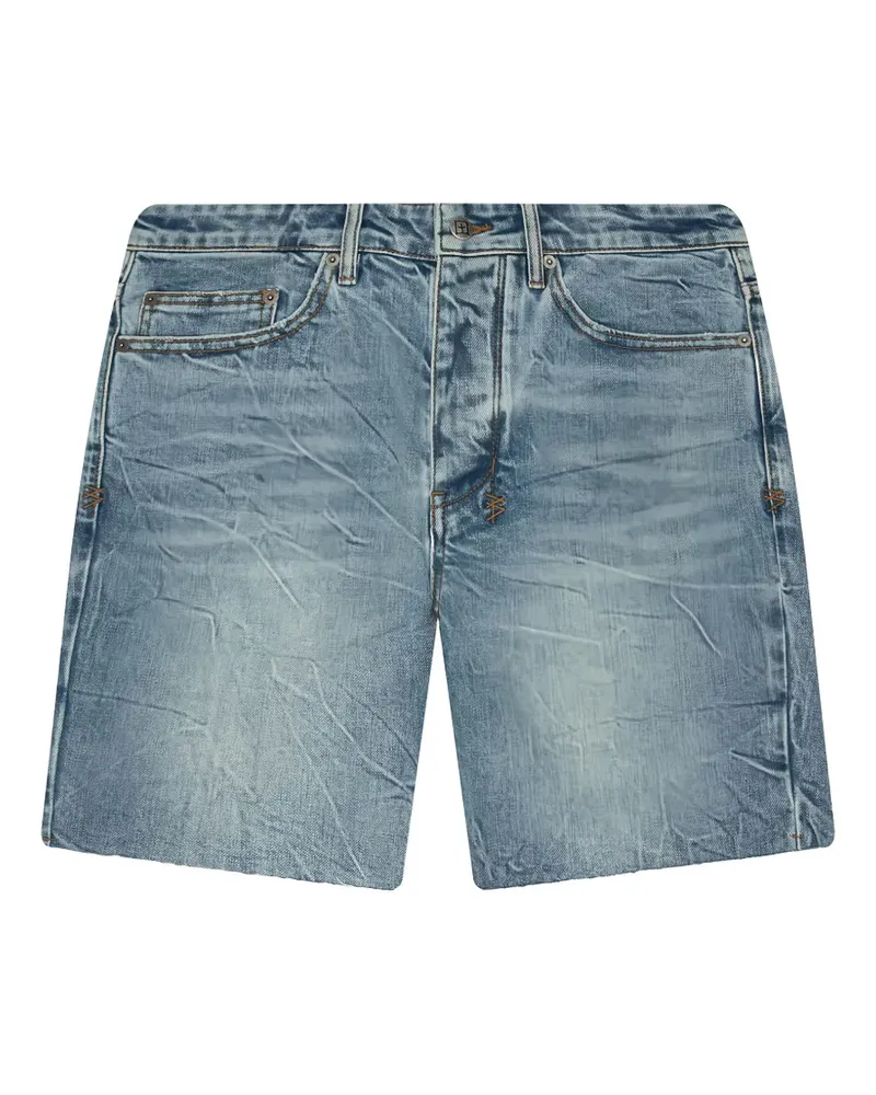ksubi Chopper raw-cut shorts - Blau Blau