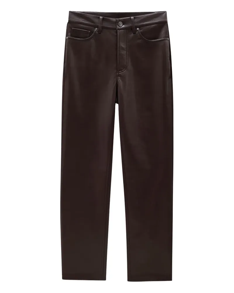 Anine Bing Hose mit Knöpfen - Braun Braun