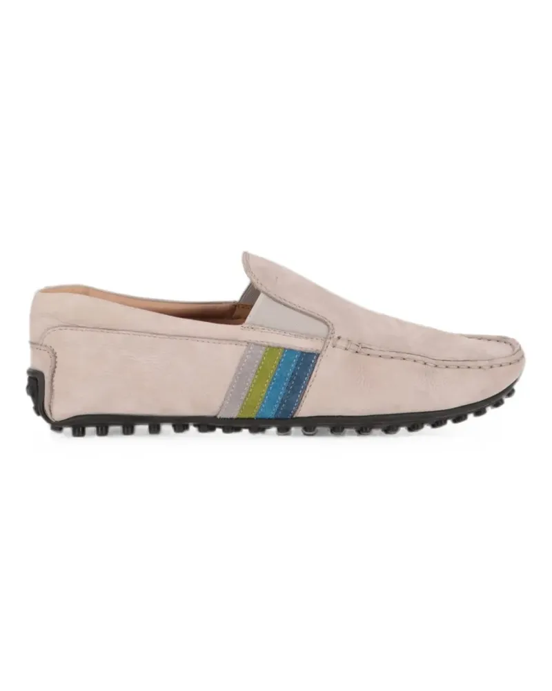 TOD'S Gommino stripe-detail loafers - Grau Grau