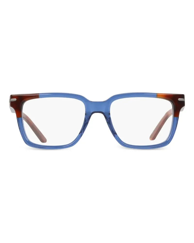 Nike Brille mit eckigem Gestell - Blau Blau