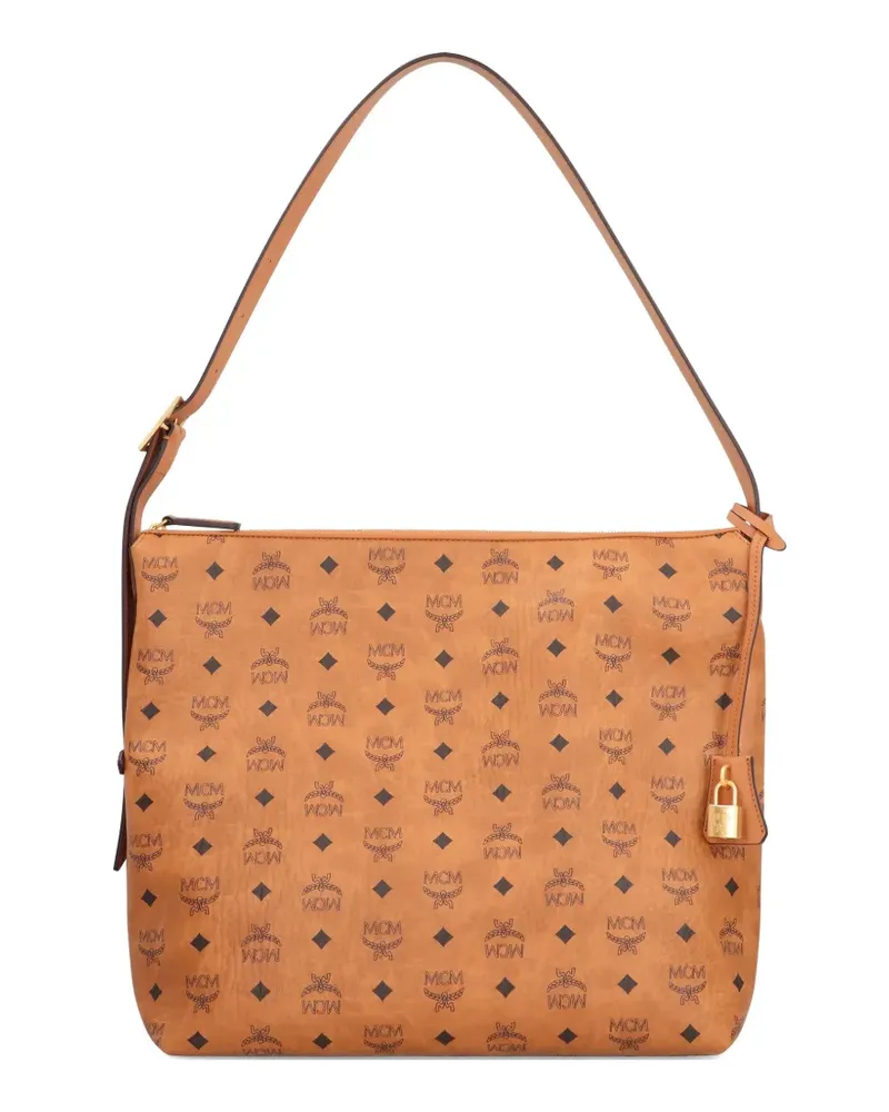 MCM Aren Visetos tote bag - Braun Braun