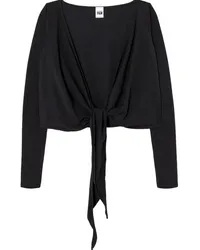 RE/DONE x Pamela Anderson Cropped-Top Schwarz