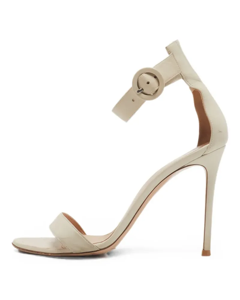 Gianvito Rossi Portofino ankle strap sandals - Nude Nude