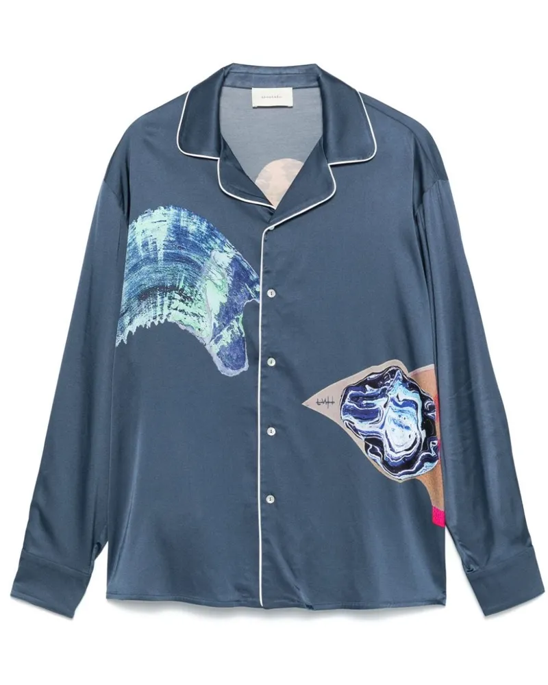 LIMITATO x Andrea Marchesini Single Shot Hemd - Blau Blau
