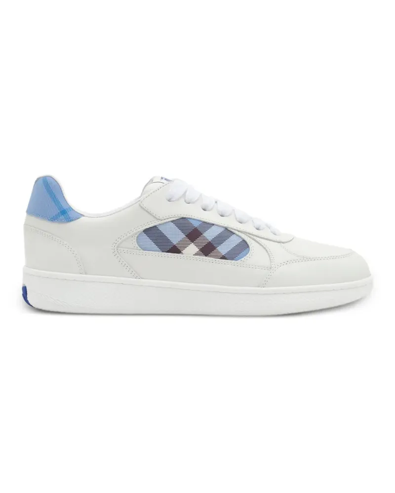 Burberry Karierte Terrace Sneakers​ - Weiß Weiß