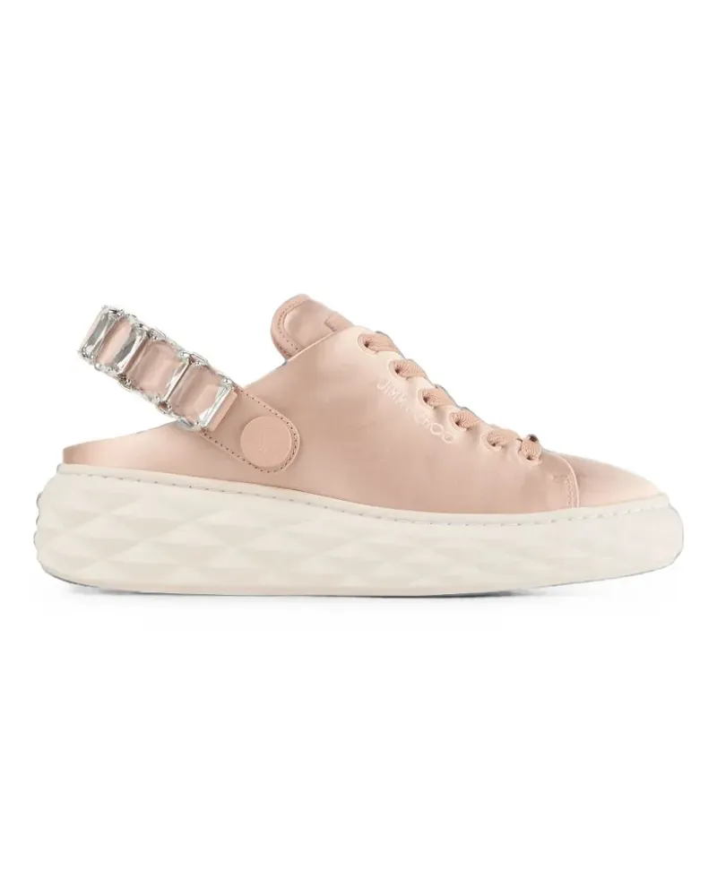 Jimmy Choo Diamond Maxi Sneakers mit Kristallen - Rosa Rosa