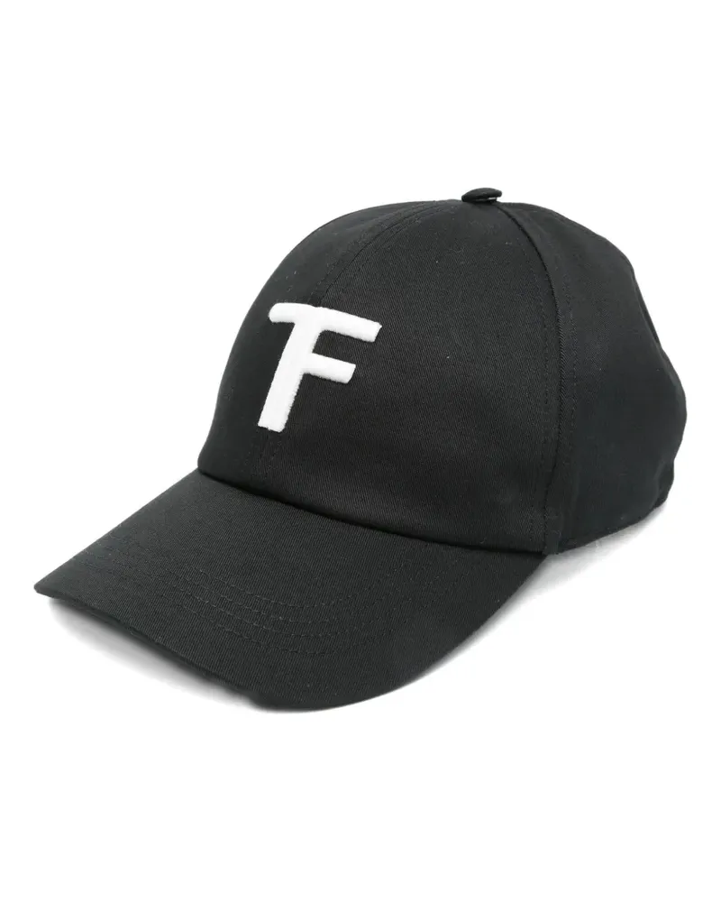 Tom Ford Baseballkappe aus Baumwolle - Schwarz Schwarz
