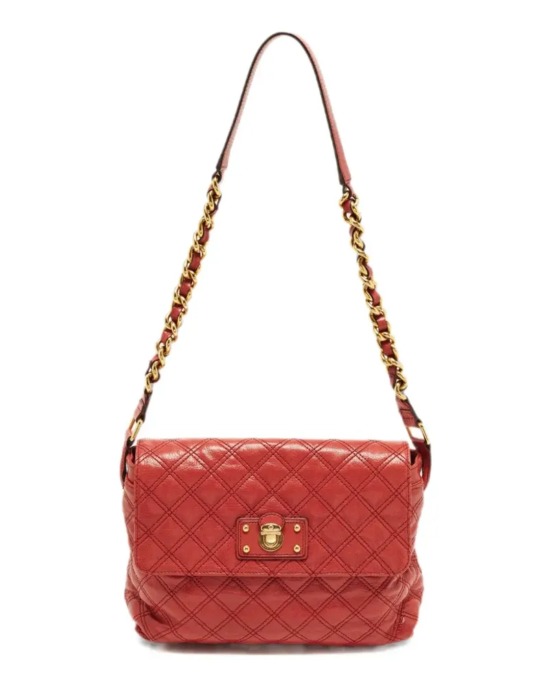 Marc Jacobs The XL quilted shoulder bag - Rot Rot
