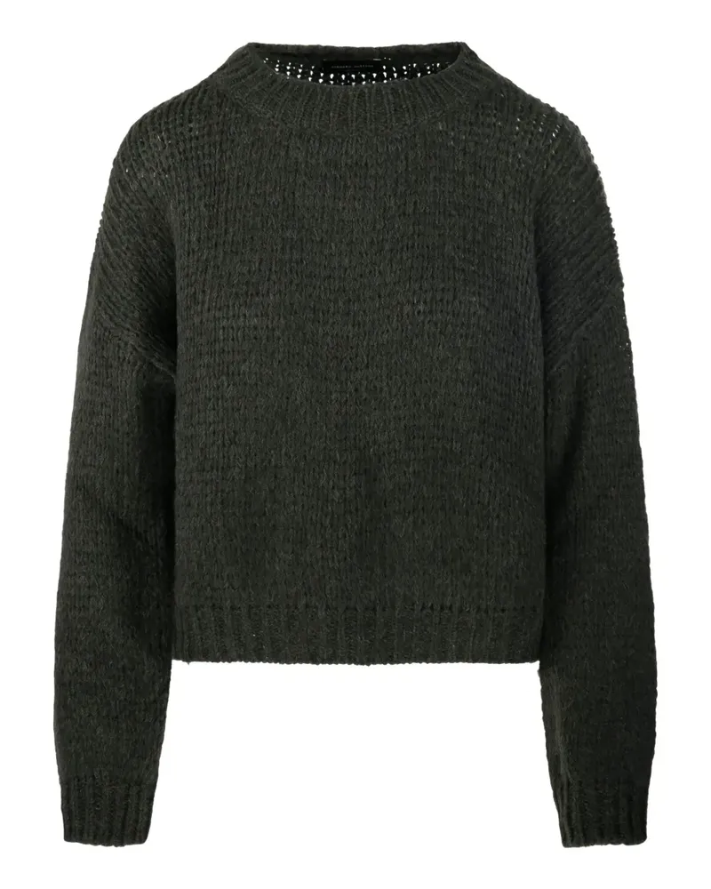 Roberto Collina Strukturierter Pullover mit rundem Ausschnitt - Grün Grün