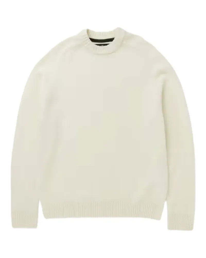 Barbour Newtown logo-embroidered sweater - Nude Nude