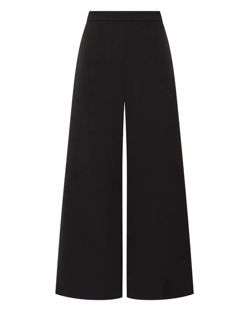 Maliparmi Hose mit weitem Bein - Schwarz Schwarz