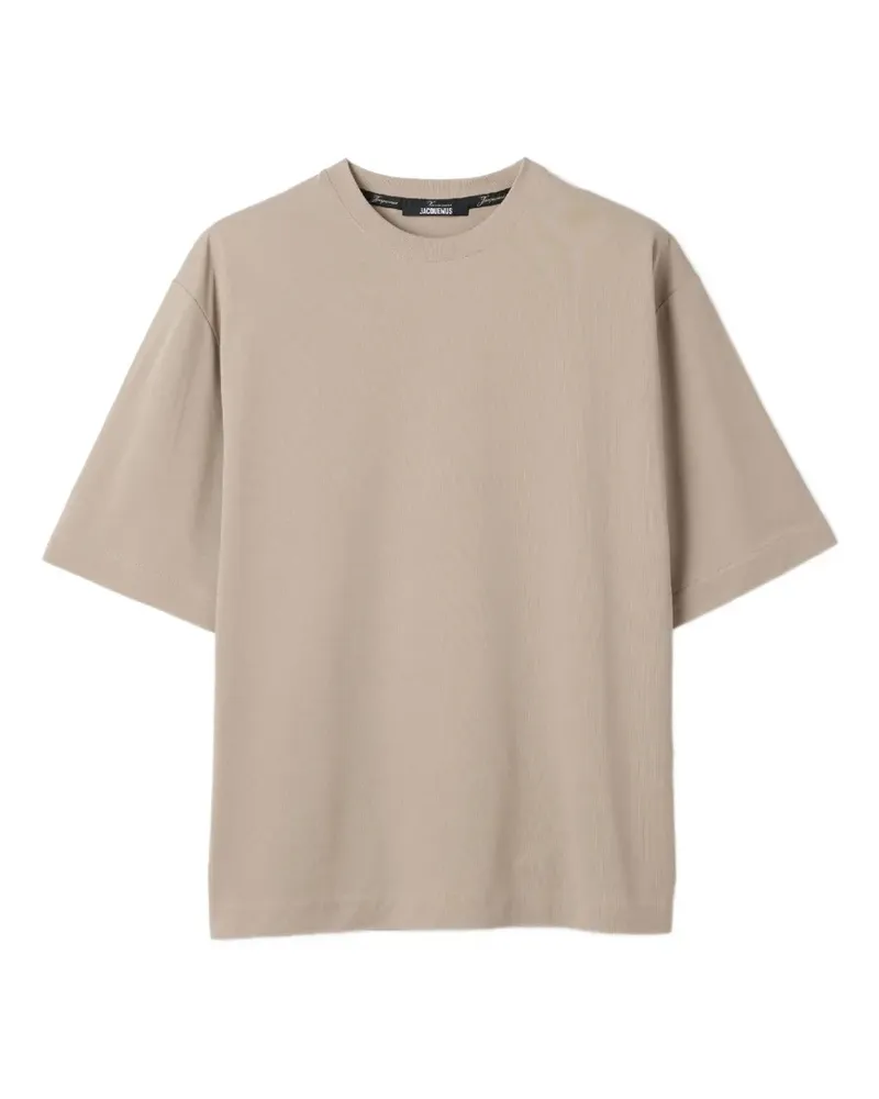 Jacquemus The Rond Carré short-sleeve T-shirt - Nude Nude