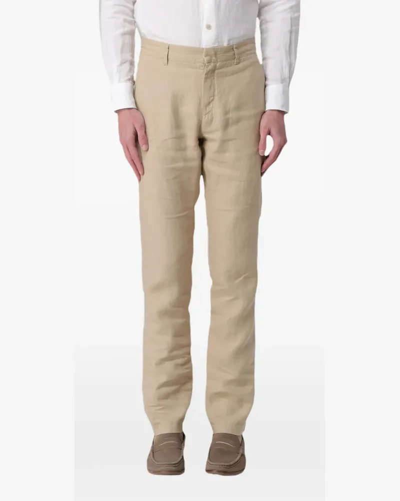 Colmar linen chino trousers - Nude Nude