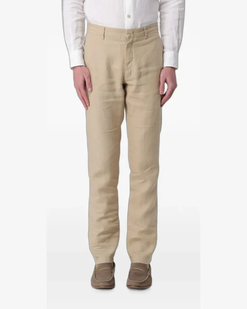 Colmar linen chino trousers - Nude Nude