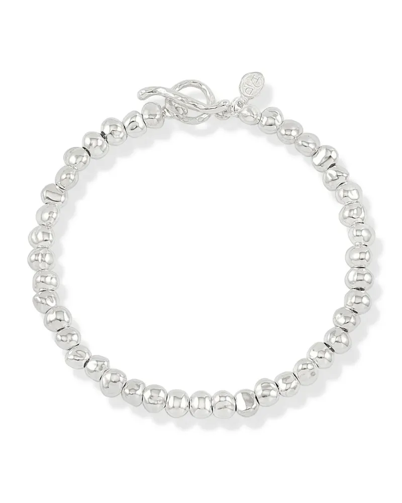 Dower & Hall Chunky Signature Nugget Armband - Silber Silber
