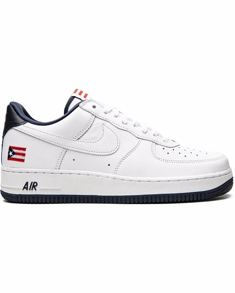 Nike Air Force 1 Low Puerto Rico Sneakers - Weiß Weiß