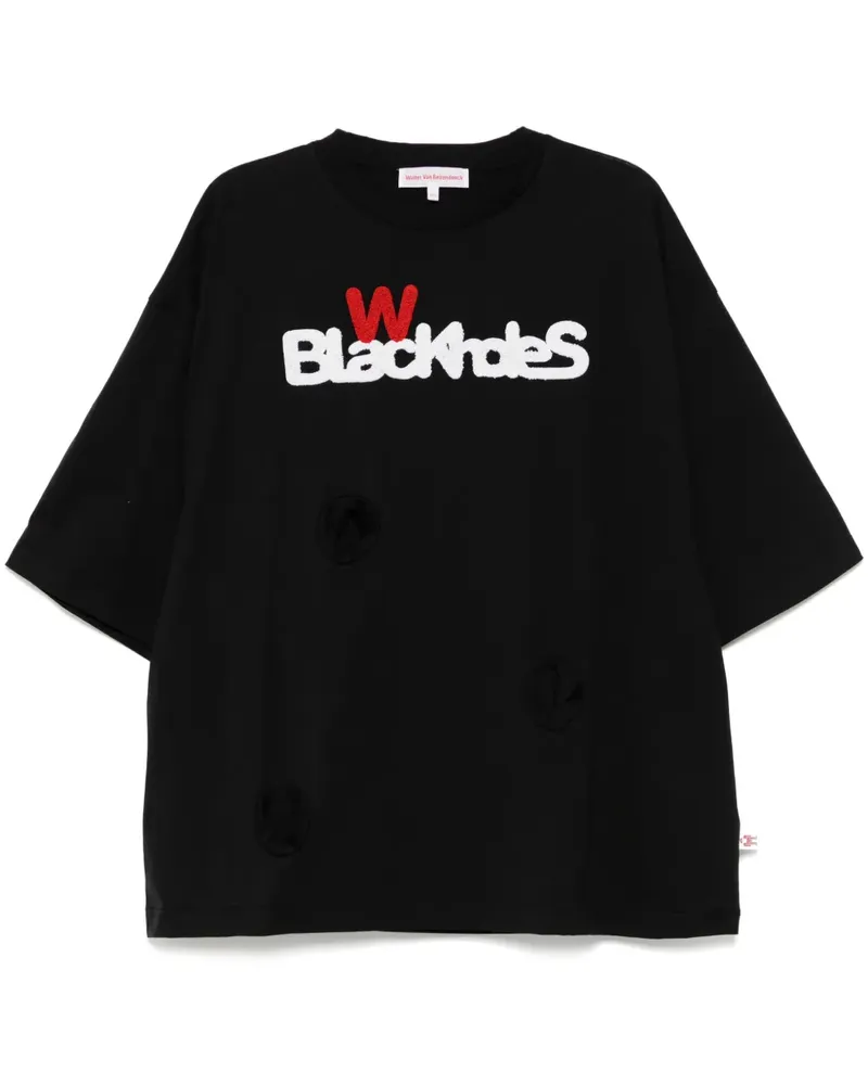 Walter van Beirendonck Blackholes T-Shirt - Blau Blau