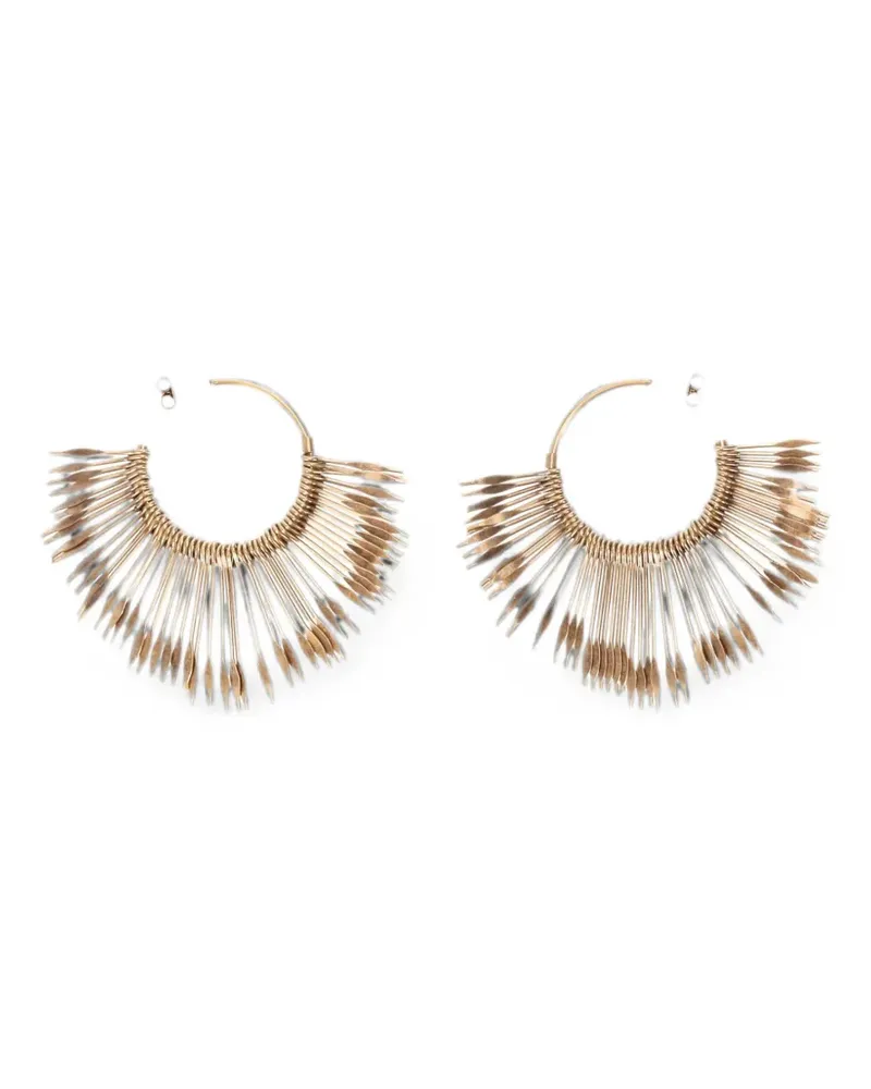 Isabel Marant Aria hoop earrings - Gold Gold
