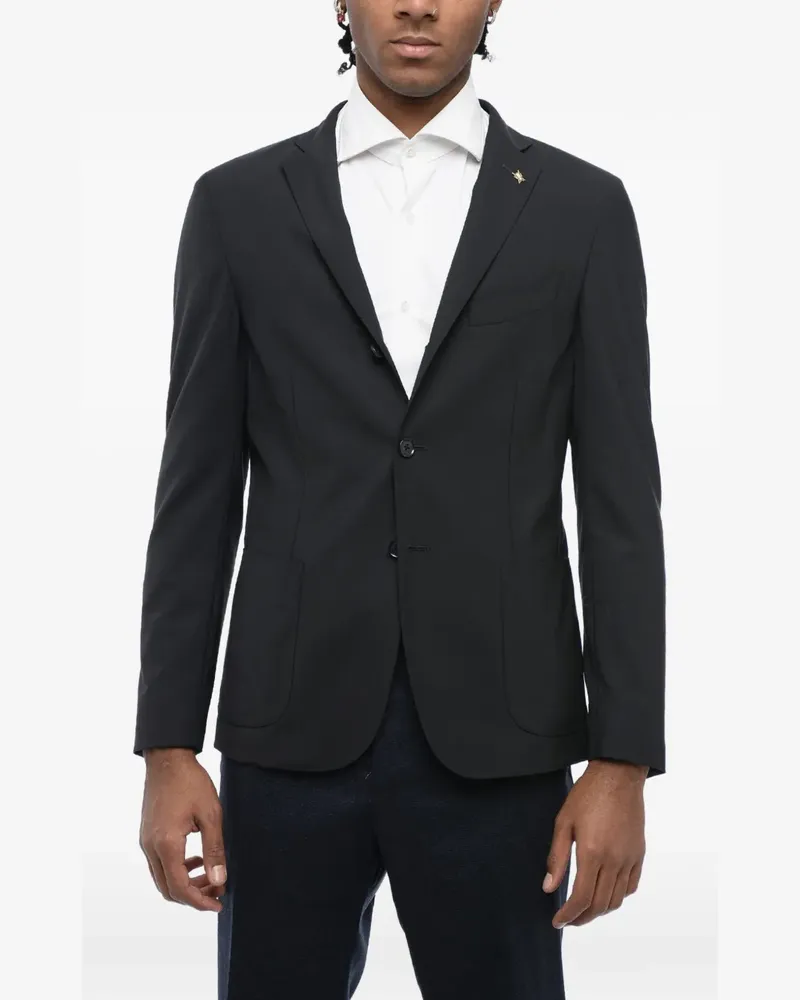 Corneliani Einreihiges Sakko - Blau Blau