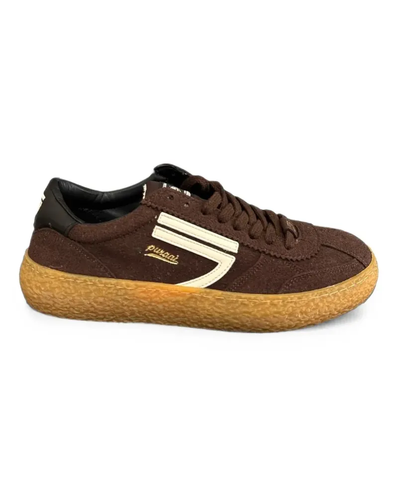 Puraai Sneakers mit Logo-Print - Braun Braun