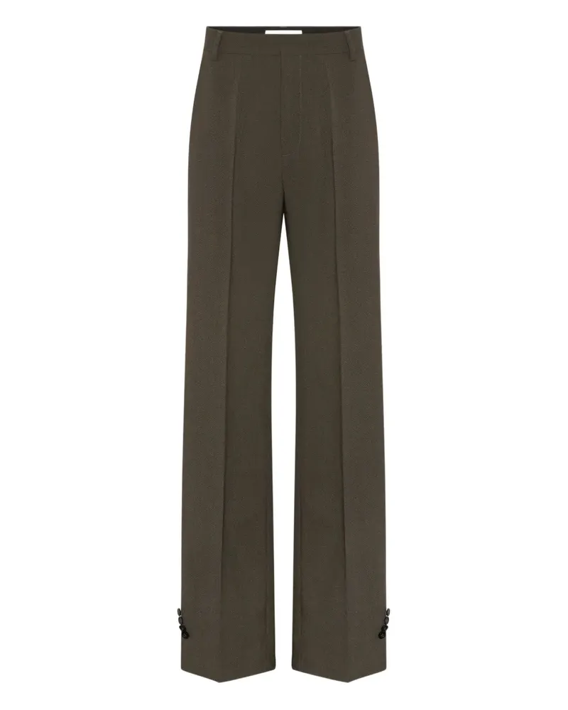 Jean Paul Gaultier Klassische Hose mit Knöpfen - Braun Braun