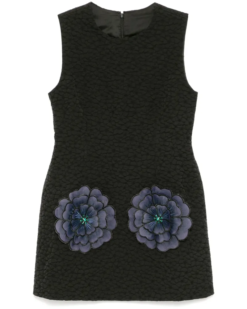 Cynthia Rowley Ärmelloses Kleid - Schwarz Schwarz