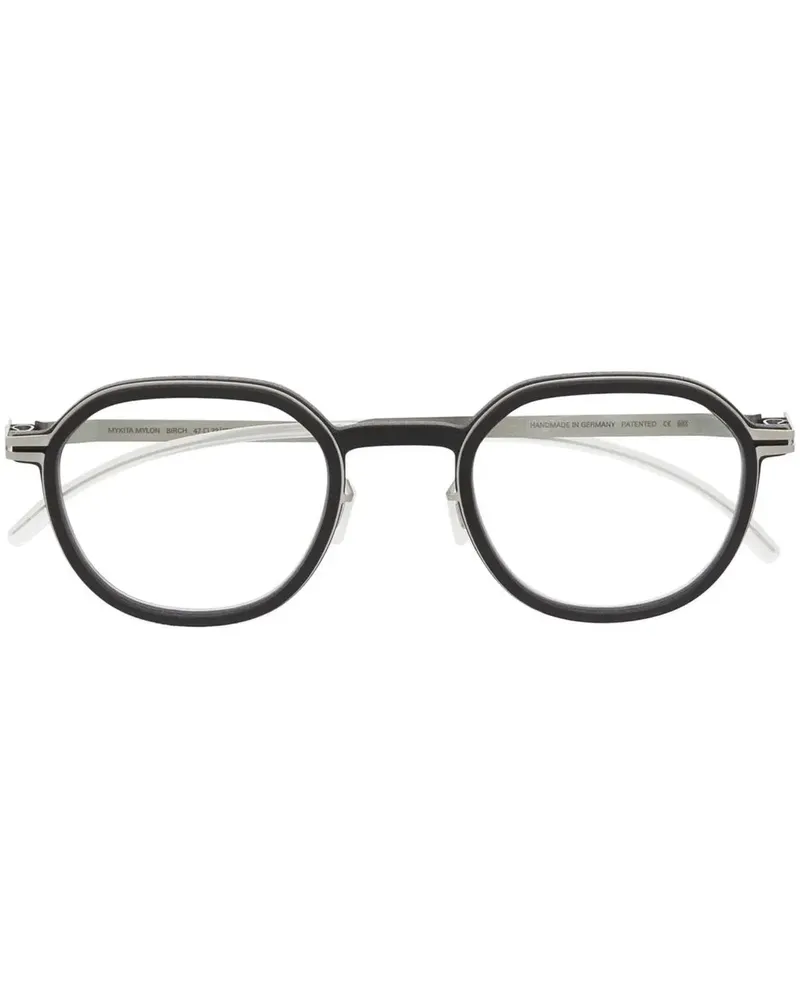 Mykita Brille mit rundem Gestell - Silber Silber